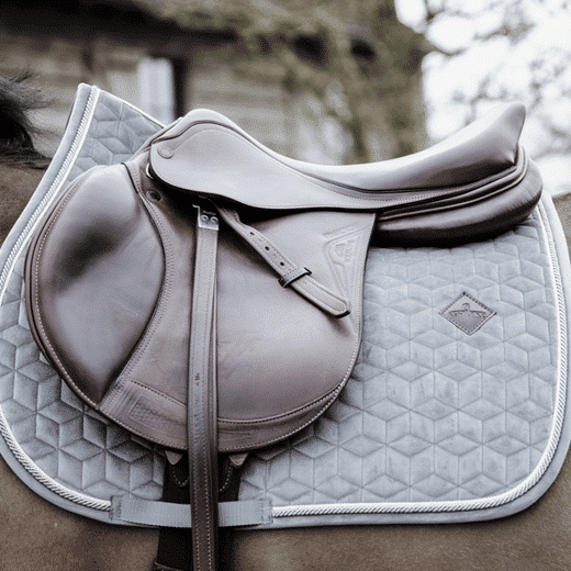 Kentucky – Tapis de selle basic velvet jumping
