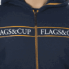 Flags & Cup – Sweat zippé Péricot