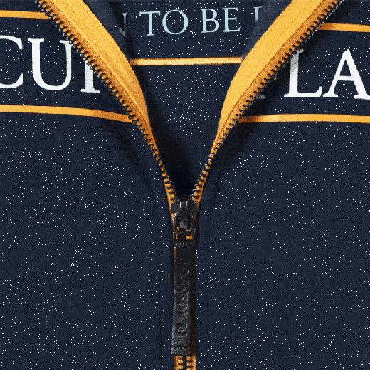 Flags & Cup – Sweat zippé Péricot
