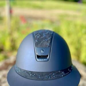 Casque Shadowglossy Miss Shield Blue Cristal black
