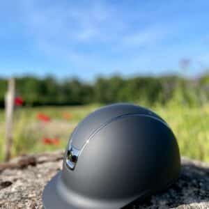 Casque Shadowmatt Miss Shield Black Black Chrome