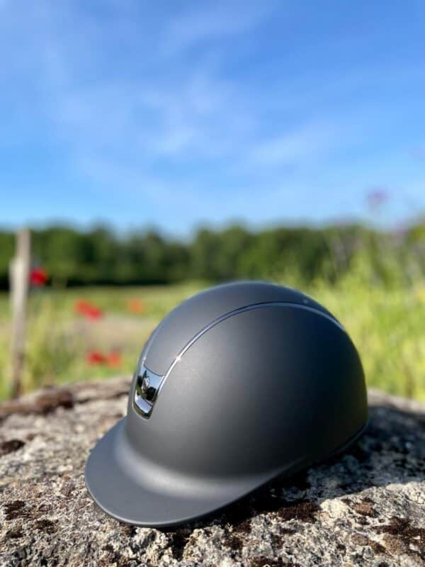 Casque Shadowmatt Miss Shield Black Black Chrome