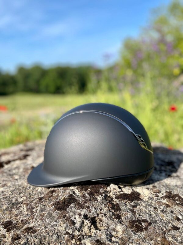 Casque Shadowmatt Miss Shield Black Black Chrome