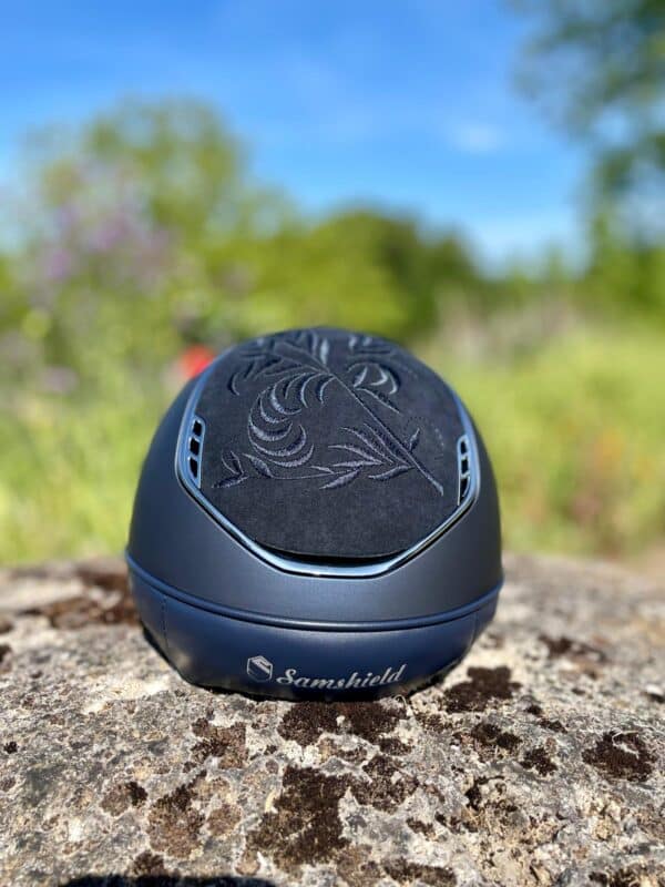Samshield – Casque Miss Shield Shadow Matt Blue