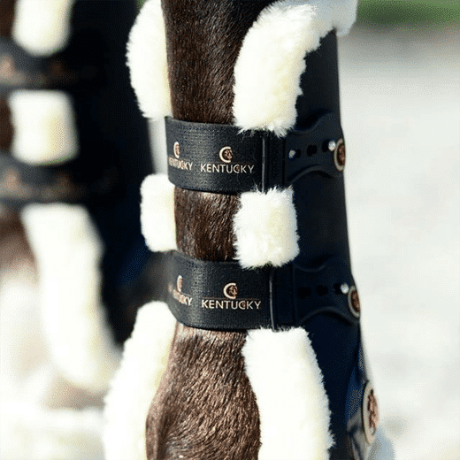 Kentucky – Guêtres sheepskin elastic