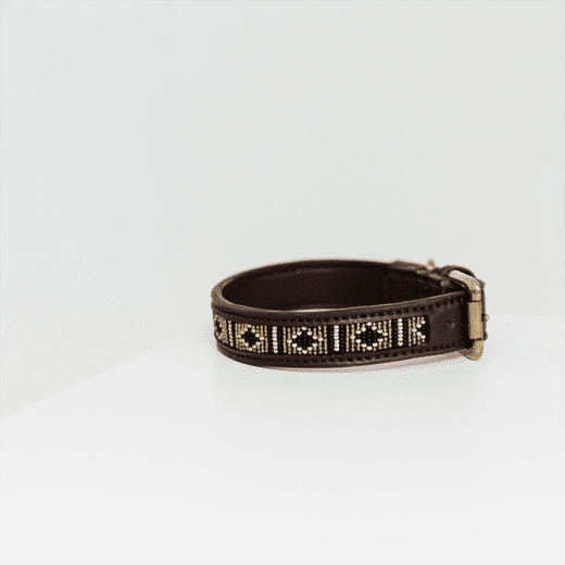 Kentucky – Collier pour chien avec perles