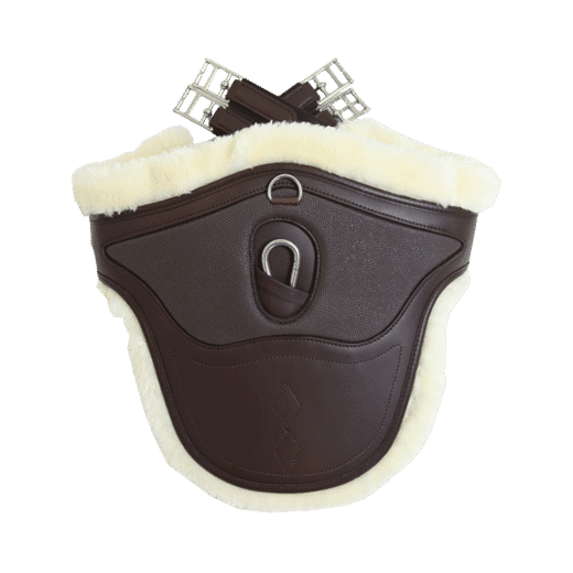 Kentucky – Sangle bavette sheepskin mouton naturel