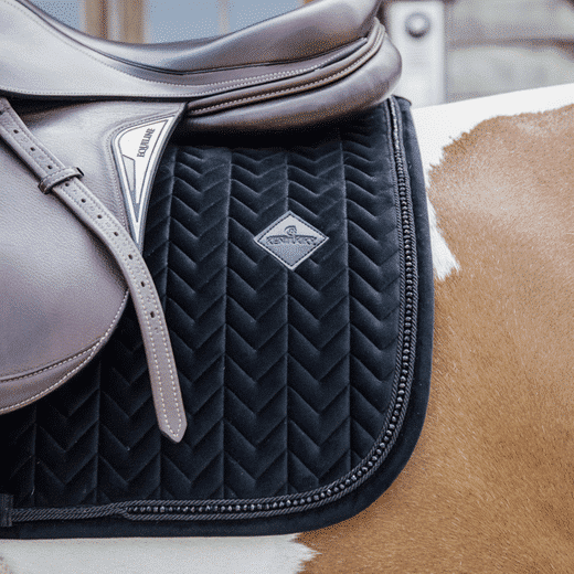 Kentucky – Tapis de selle velvet pearls jumping