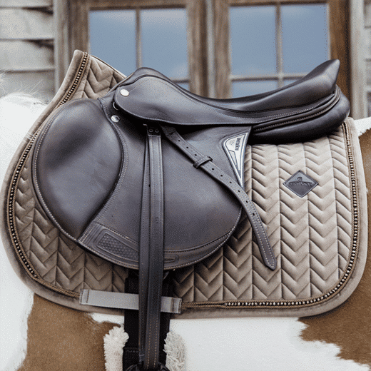 Kentucky – Tapis de selle velvet pearls jumping