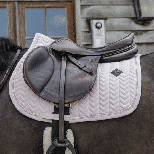 Kentucky – Tapis de selle velvet pearls jumping