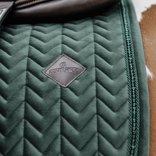 Kentucky – Tapis de selle velvet pearls jumping